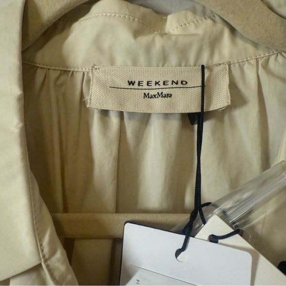 Weekend Max Mara 100% Cotton Catone Dress in Ivory - Picture 9 of 13